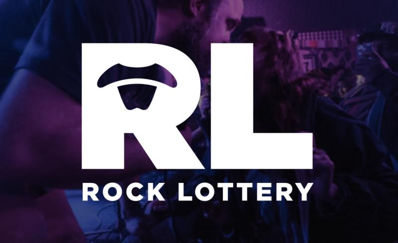 Rock Lottery | Logo Purple