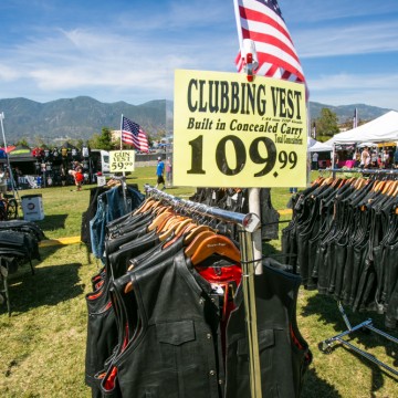 Lost Highway | 0615 <p>Always Ready-Wear: fashion for the flag-waving freedom-fighter!</p>
<div class='CatablogPhotoGalleryCredit'><a href='http://rickmendoza.com' target='_blank'>Photo: Rick “Rocket” Mendoza</a></div>